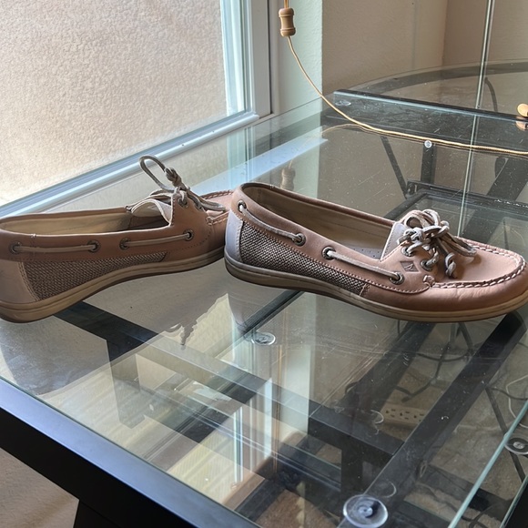 Tan leather Sperry Top-Sider shoes 6.5 womens - Picture 3 of 5